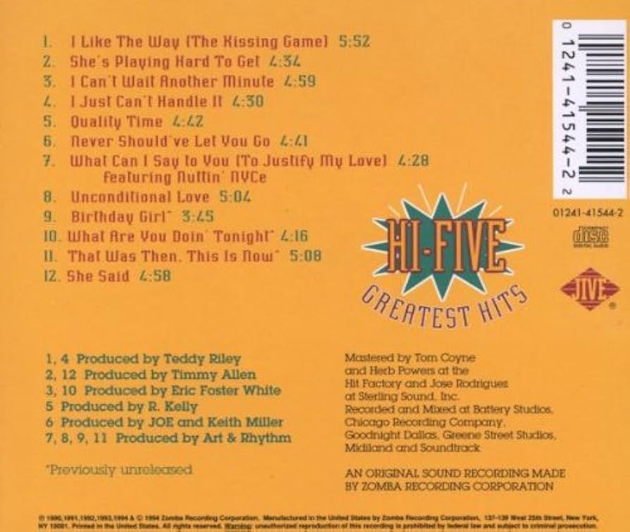 Hi-Five Greatest Hits アナログレコード Greatest Hits: Hi-Five: Amazon.ca: Music